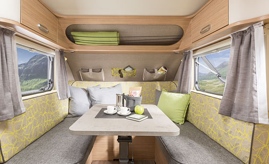 Intérieur de la remorque KTG TAB Offroad
