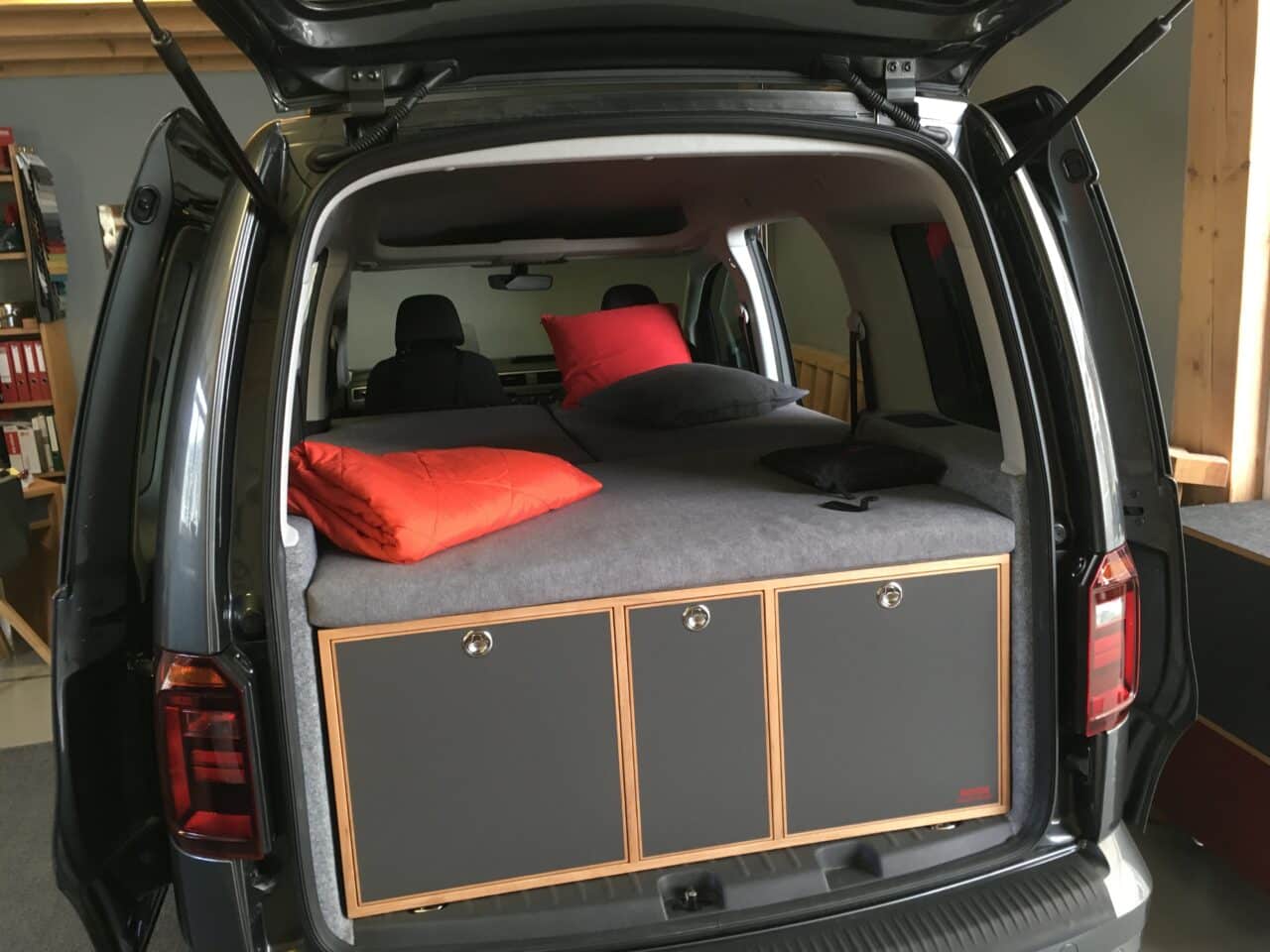 Les boîtes de camping de ROHDE offrent un design particulièrement efficace. © Volker Rohde, ROHDE CONCEPTCAMPER