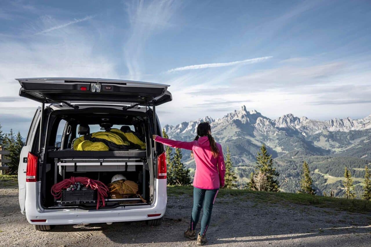 Le système est disponible pour 35 véhicules différents. © Stefan Pappernigg, QUBIQ - Modules de camping