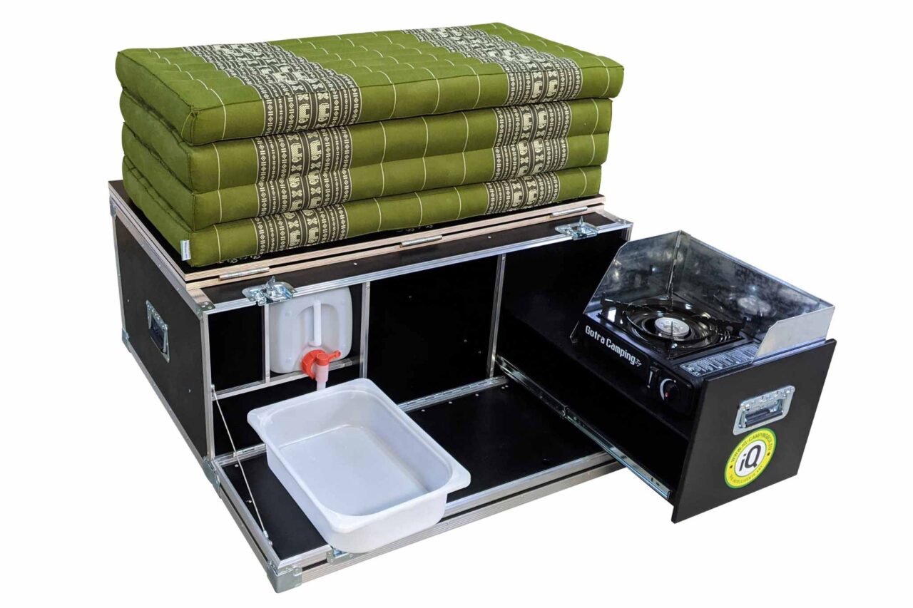 Si tu es un fan de la simplicité, tu seras certainement heureux avec la boîte de camping IQ. © Gabriele Hofmann, iQ-ProSolutions GmbH