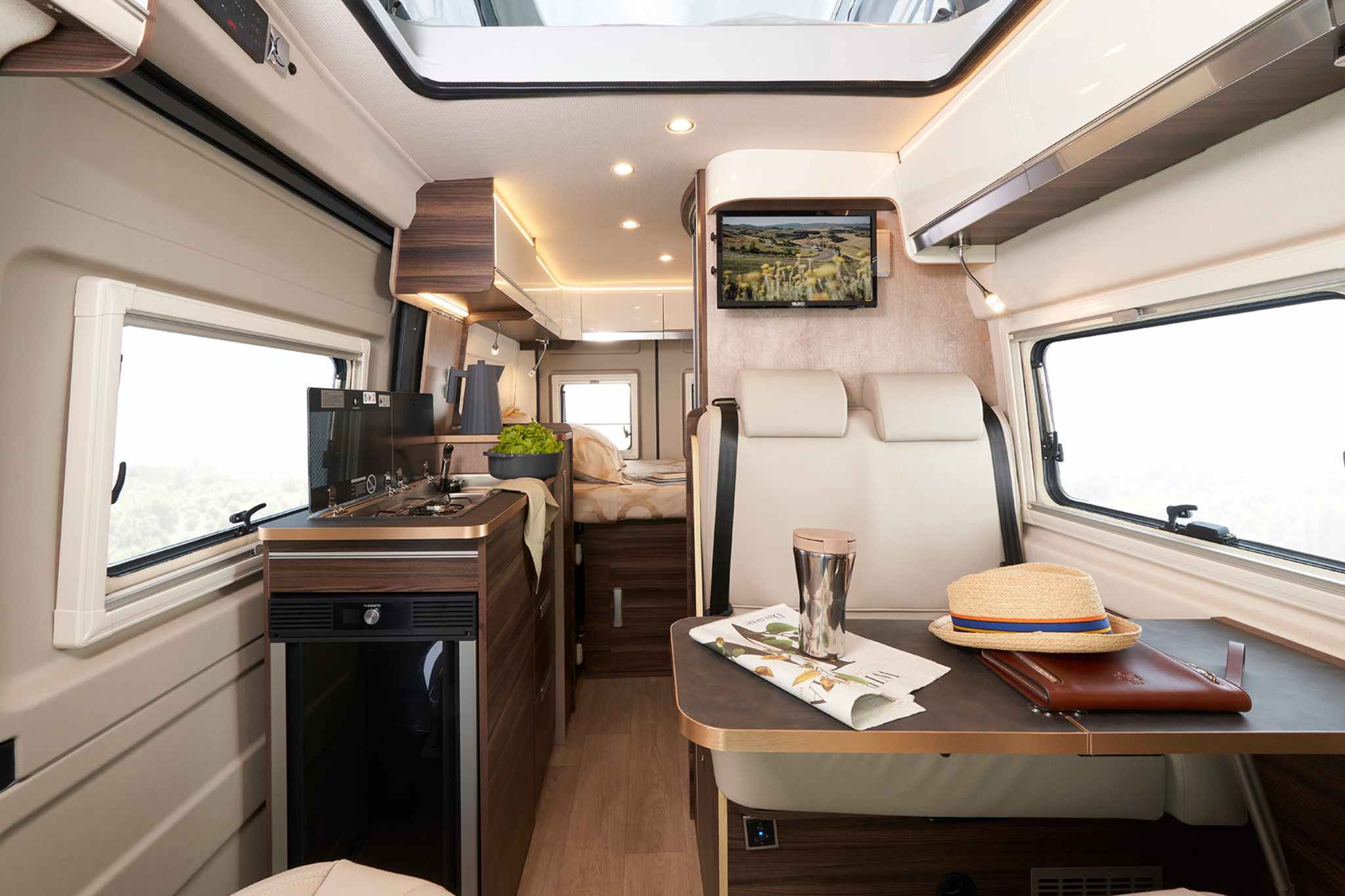 Confortable avec un équipement de base haut de gamme - c'est le Laika Ecovip 540. © Laika Caravans S.p.A.