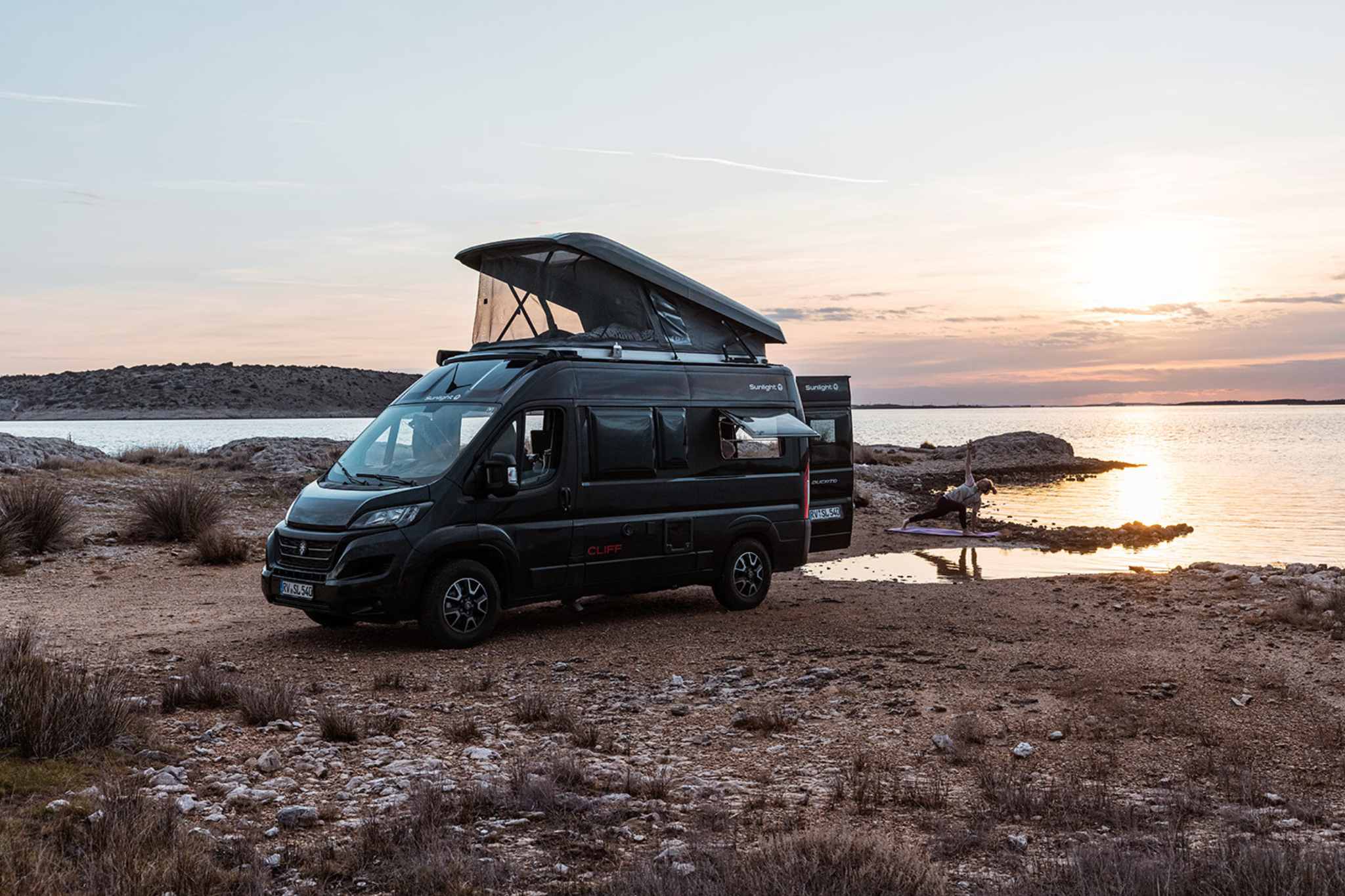 Idéal pour les personnes qui voyagent seules ou les couples qui se contentent de peu d'espace. © Sunlight GmbH