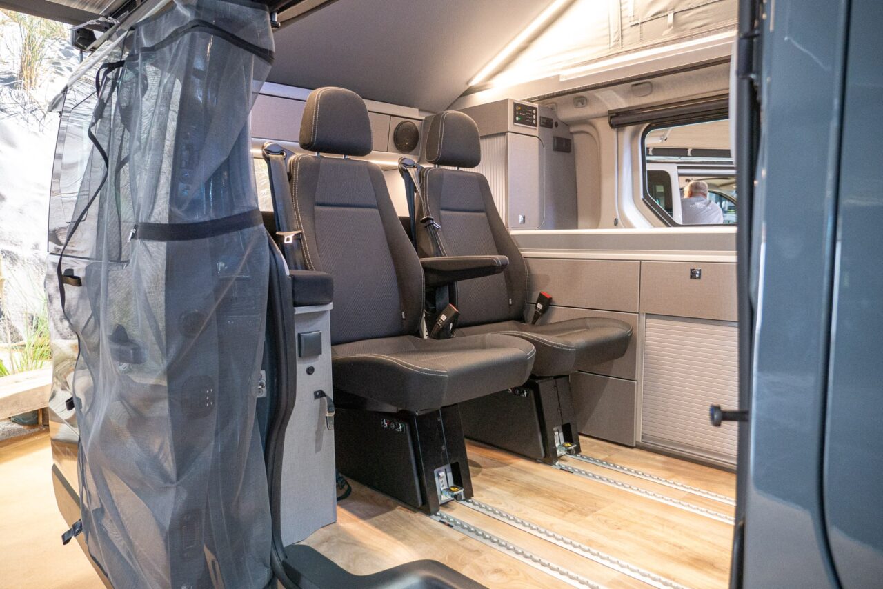 nissan primastar seaside by dethleffs sitze schienen