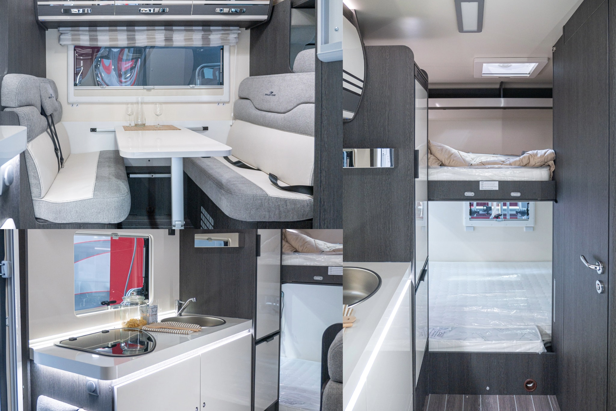 Roller Team Kronos 279 M (2024) : plan d’aménagement intelligent avec huit places de couchage et beaucoup d’espace de rangement dans le camping-car à capucine – avec visite à 360° !