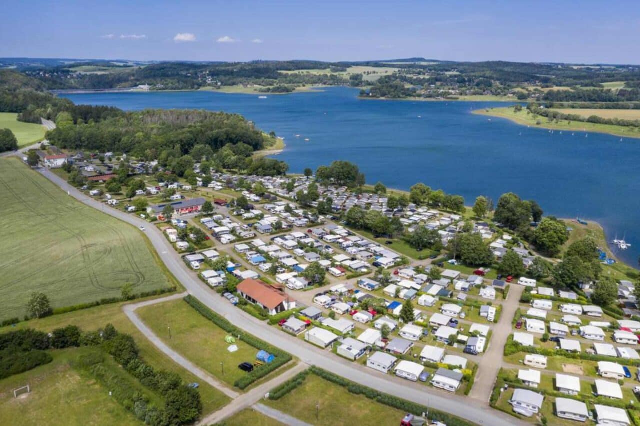 Camping près de grottes spectaculaires en Allemagne - Drachenhöle