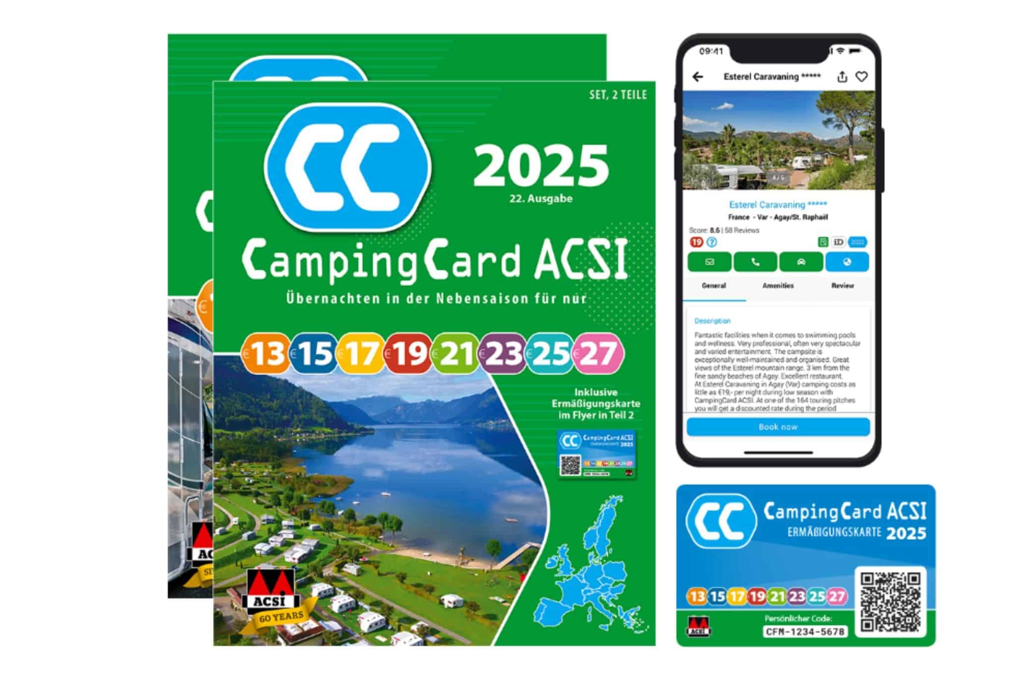 CampingCard ACSI 2024 – des économies substantielles en basse saison