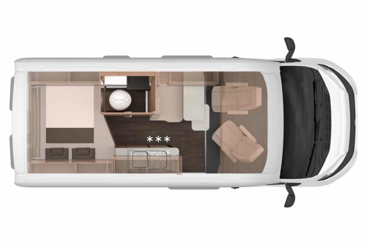 Camping-cars pour 2 personnes - Knaus