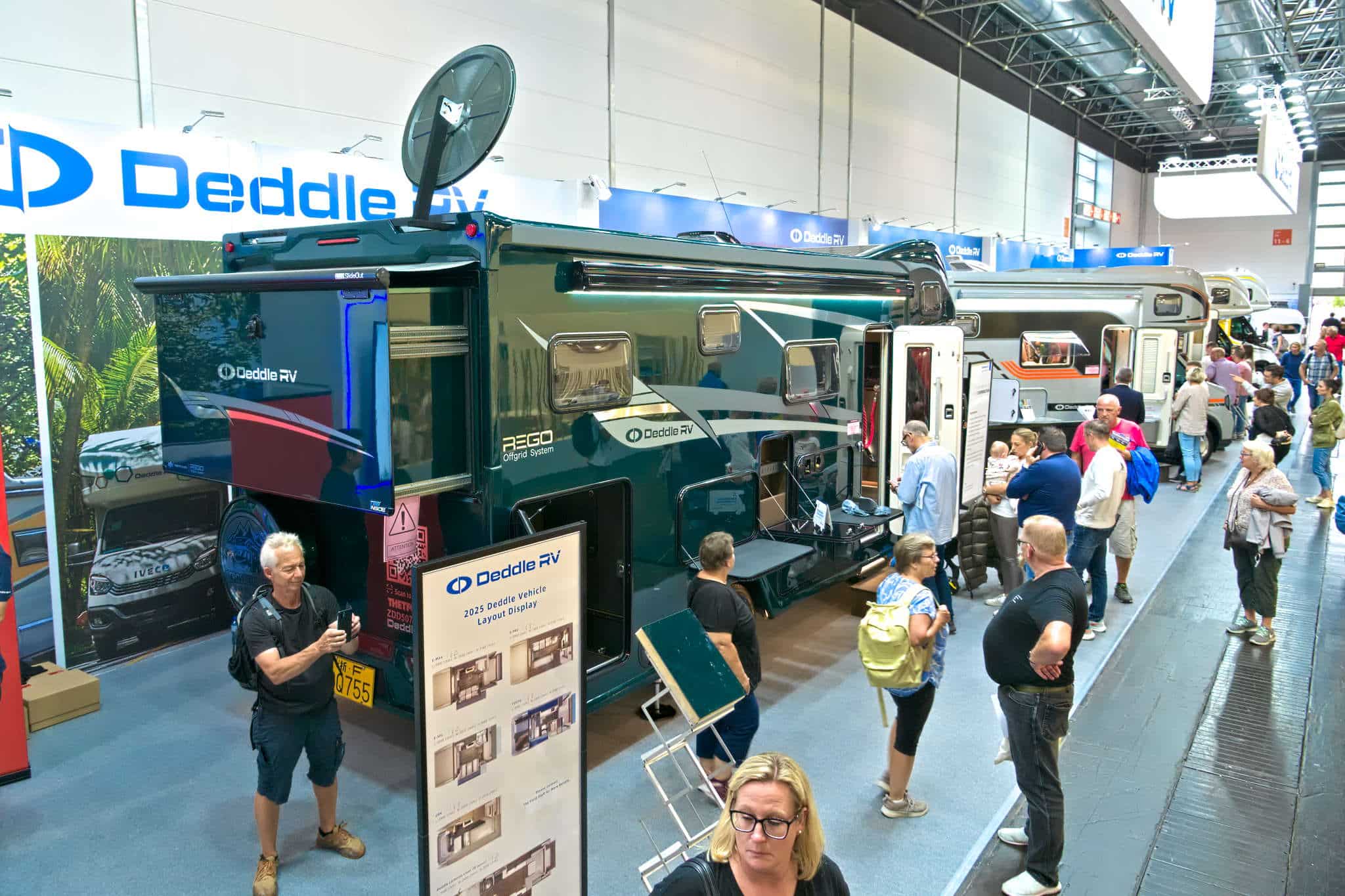 Nouveau : Deddle RV (2025) – camping-cars géniaux de Chine avec slide-outs, machine à laver et beamer
