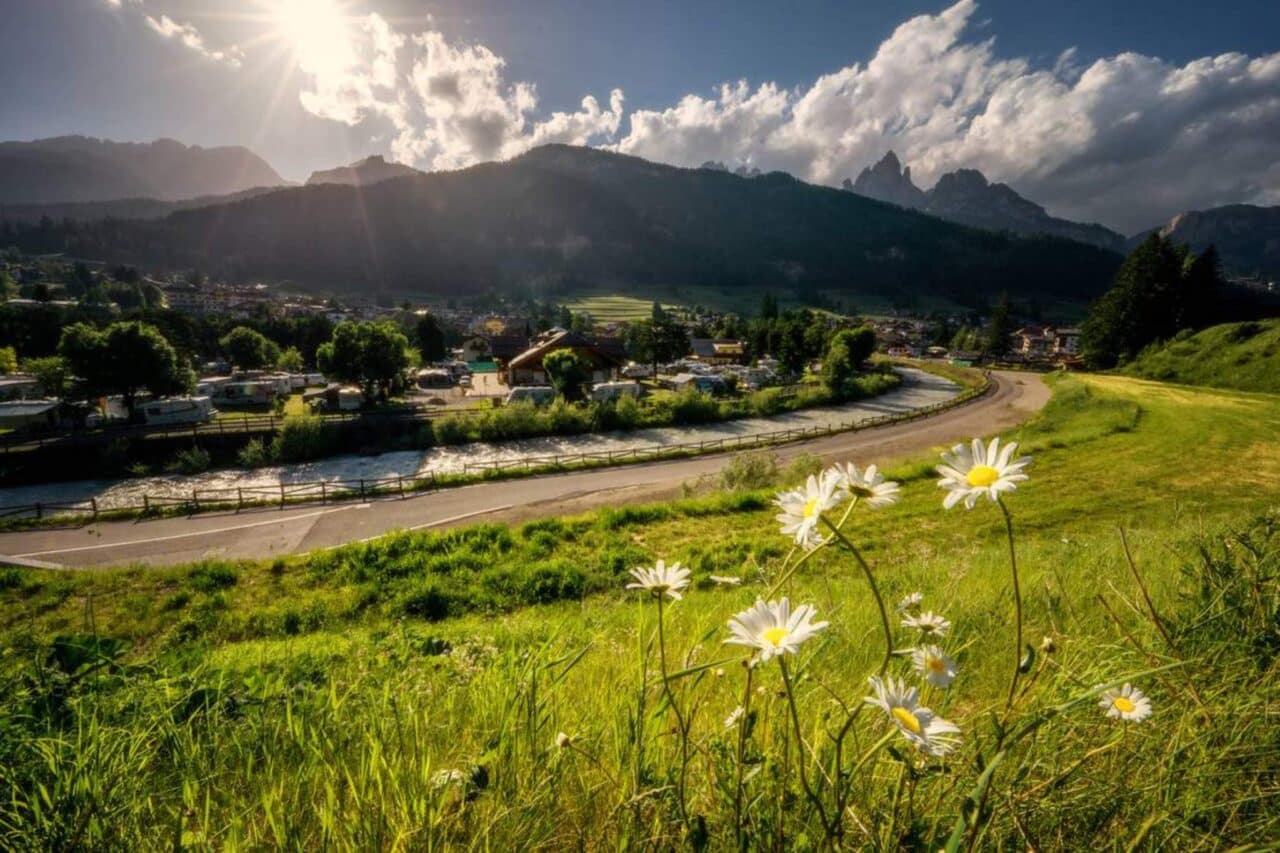 Camping in Südtirol Berge