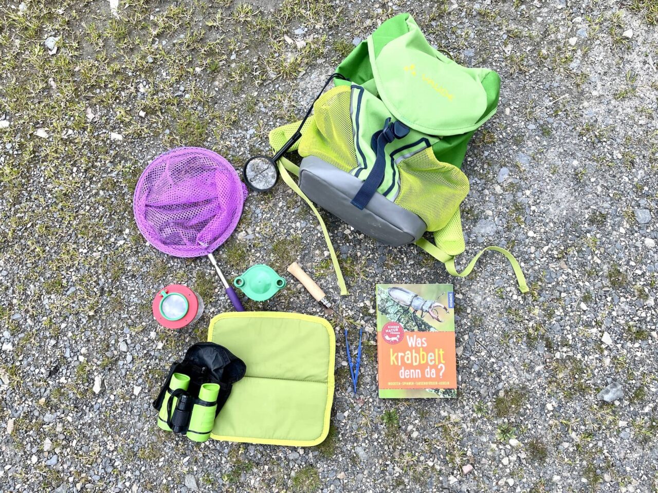 Kit de recherche pour occuper les enfants en camping