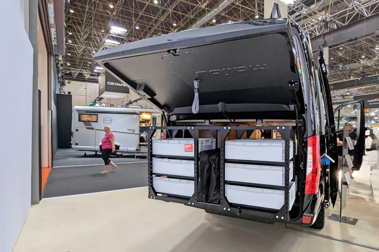 Nouveautés Caravan Salon 2024 : Malibu Genius 641 LE - un confort compact avec une extension de hayon innovante 3 Heckklappe 3772