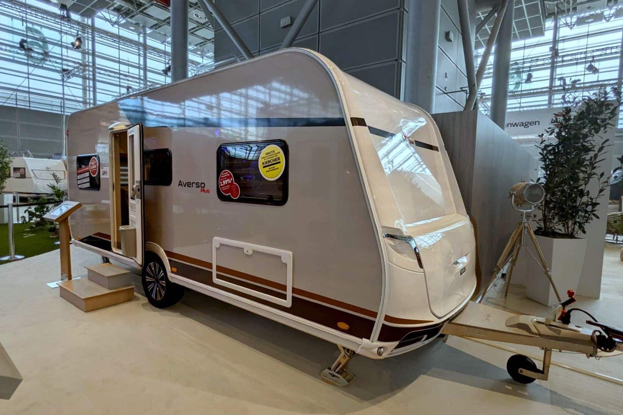 Bürstner Averso Plus 520 TL (2025) – Caravane compacte avec jusqu’à 6 places de couchage