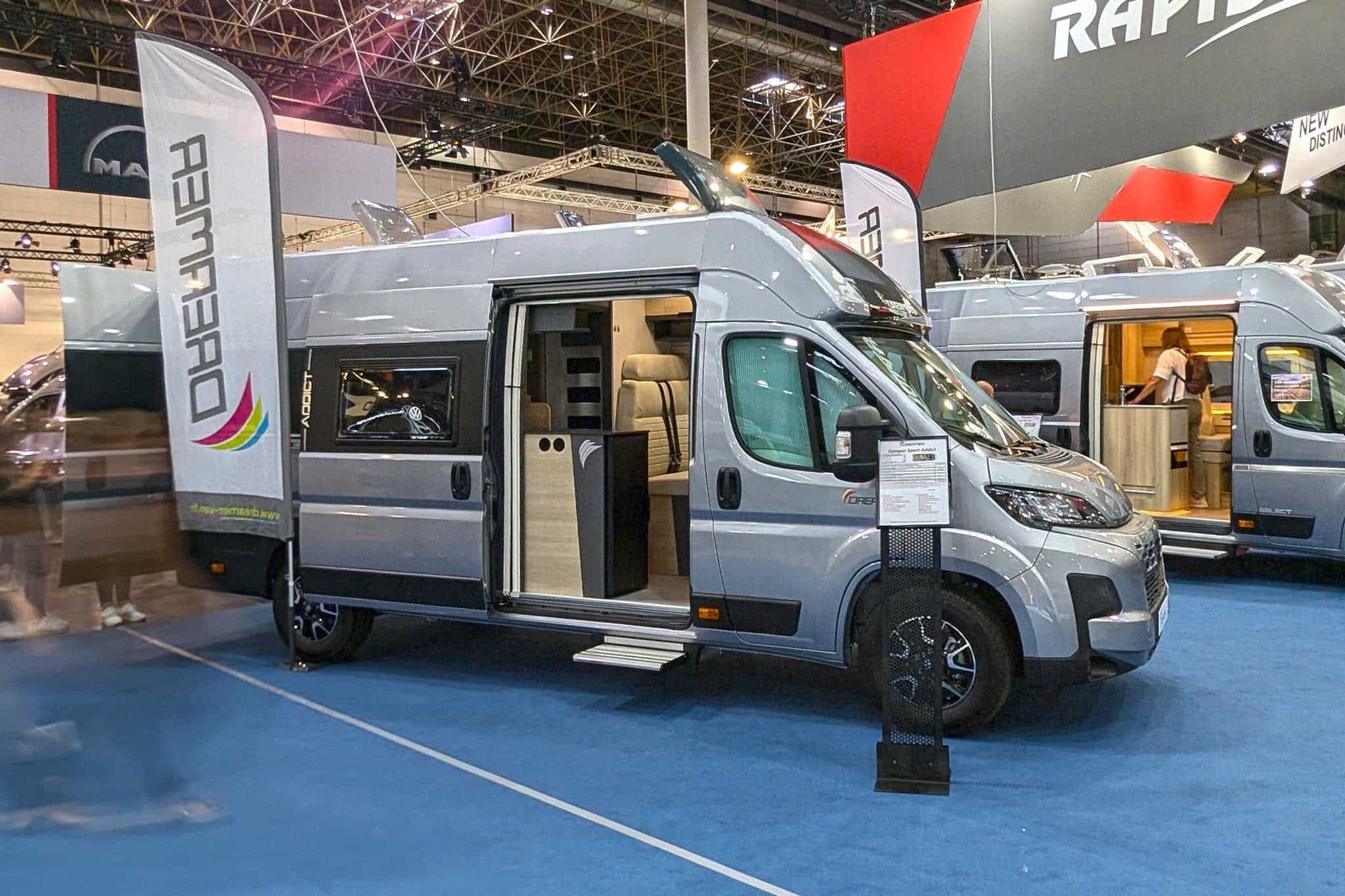 Nouveautés Caravan Salon 2024 : Dreamer Sport Addict – le fourgon pratique pour les motards et les quadistes