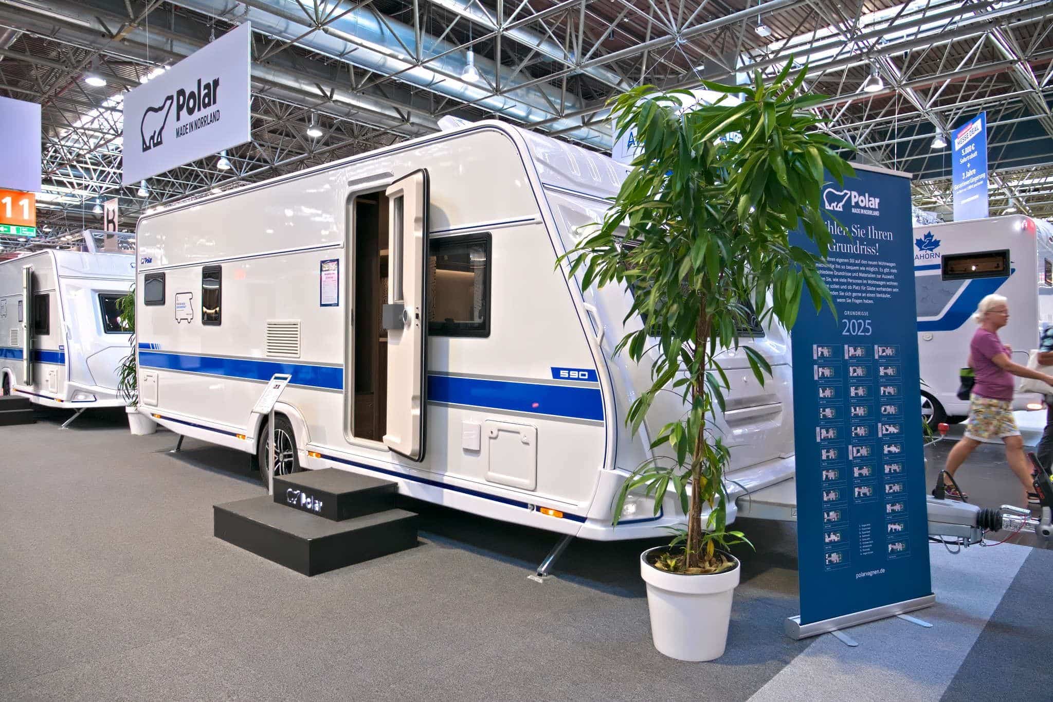 Polar Blueline 590 BFW (2025) – Caravane de luxe pour jusqu’à 5 personnes