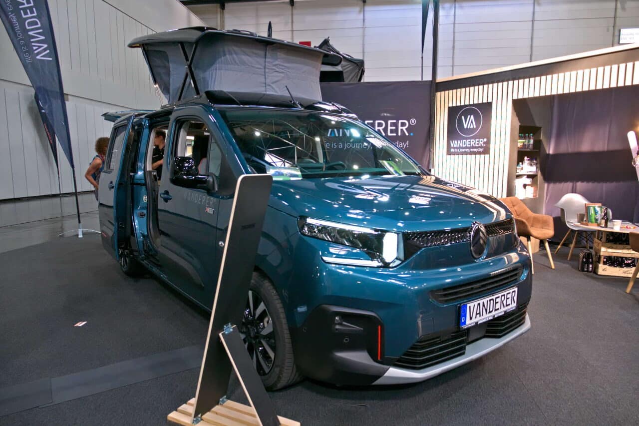 Vanderer One vue extérieure Citroen Berlingo Caravan Salon 2024