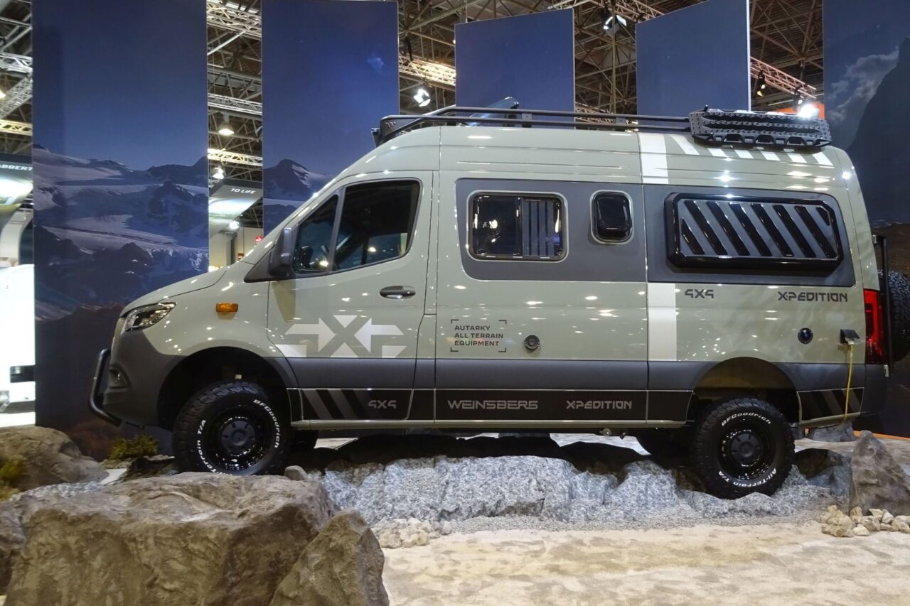 Offroader WEINSBERG X-PEDITION 600 MQ auf dem Caravan Salon (c) Katja Scholz