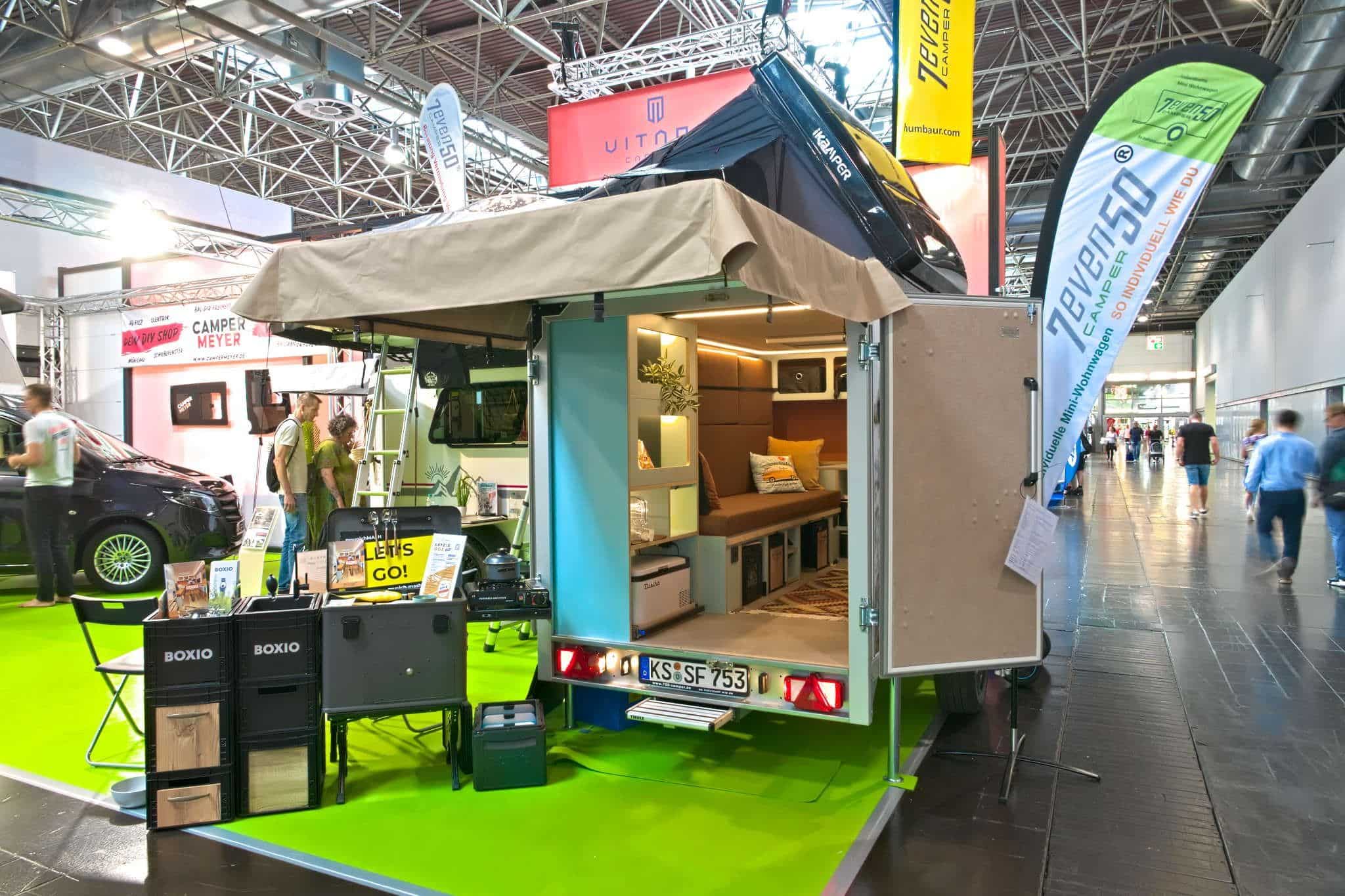 7even50 Mini-Travel (2025) – Mini-caravane avec tente de toit et jusqu’à 5 places de couchage