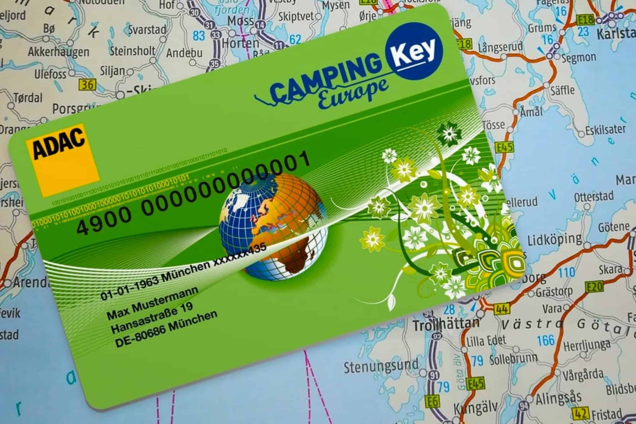 CKE – Camping Key Europe 2026 : Aperçu de la carte de réduction