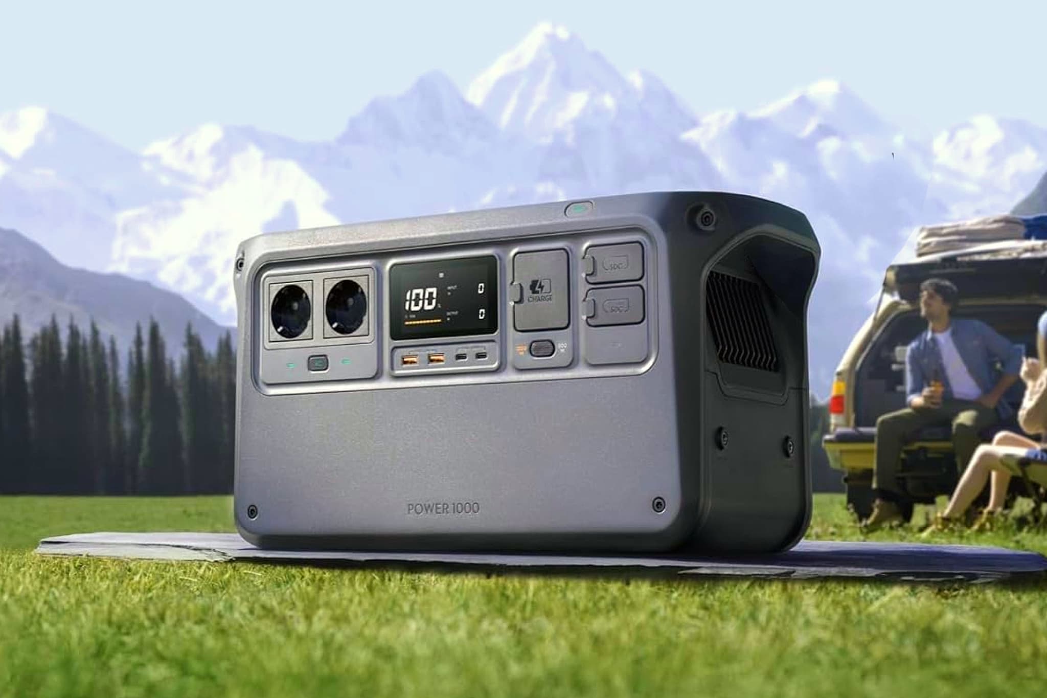 DJI Power 1000 : puissante station d’alimentation mobile pour le camping