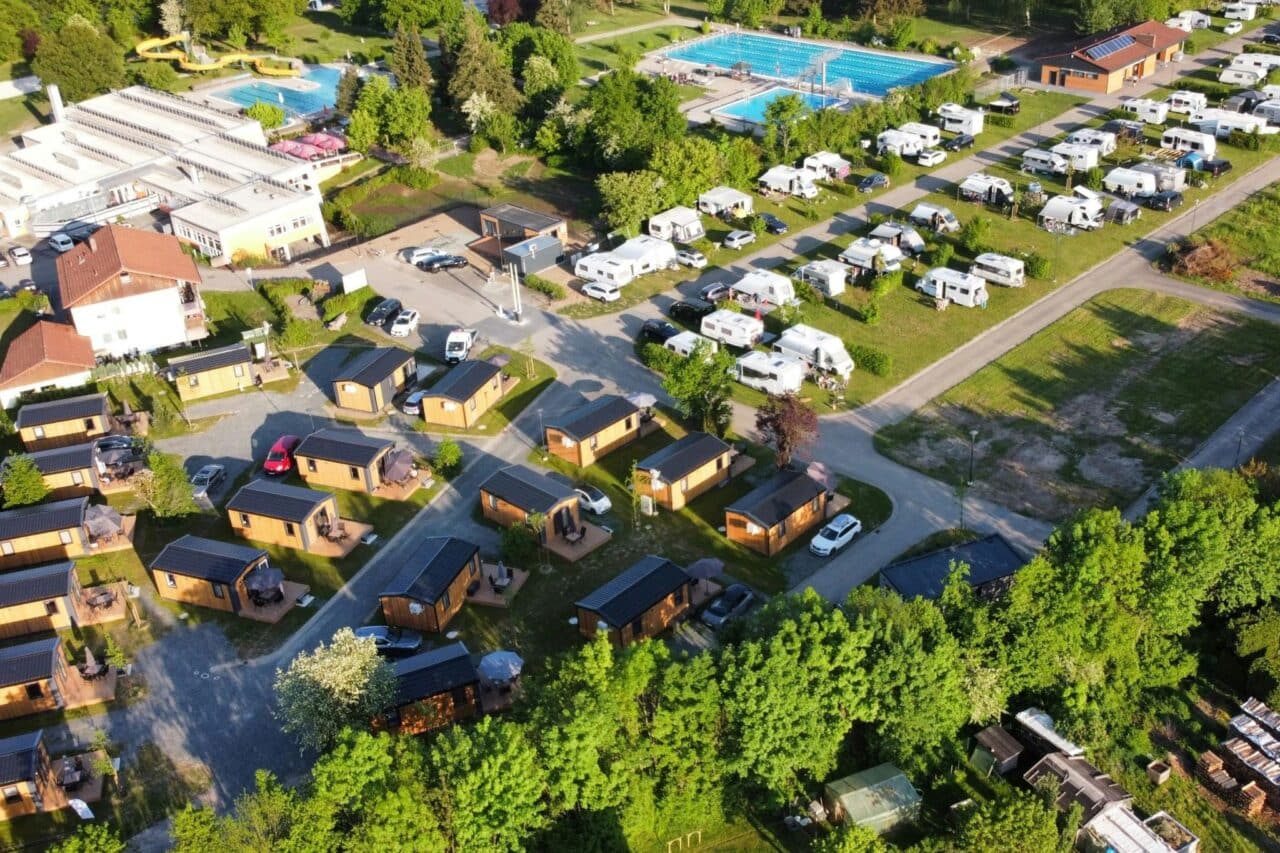 Campingpark Nabburg Luftaufnahme