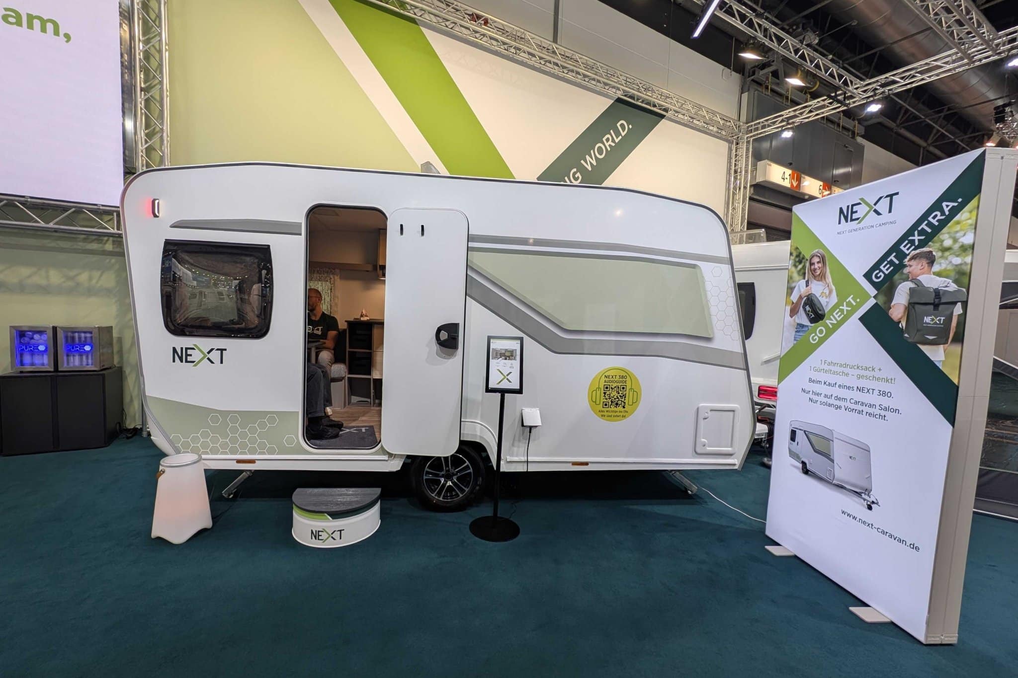 NEXT 380 – Légère, moderne et idéale pour les voitures électriques : ce que peut vraiment faire la nouvelle caravane de Fendt